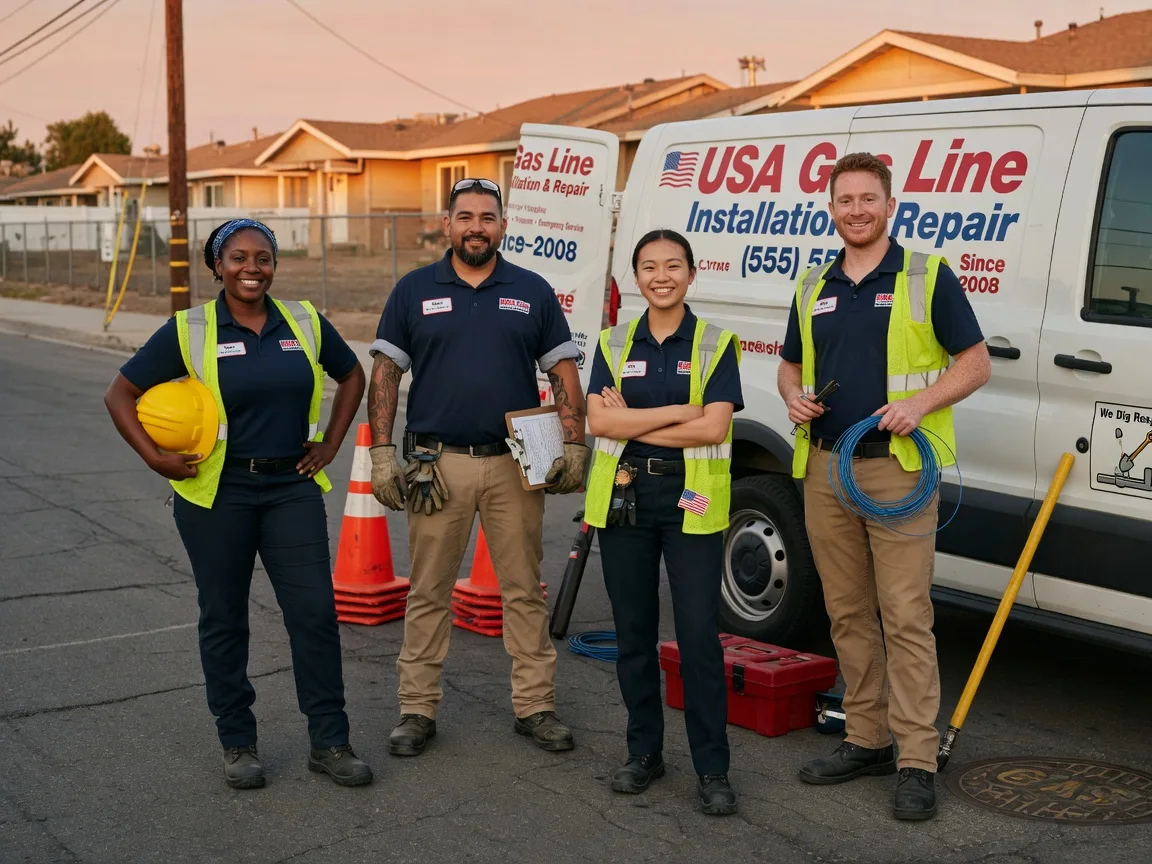 Gas Line Installation company in Nara Visa, NM